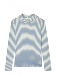 Mads N&oslash;rgaard - 2X2 Cotton Stripe Tally Hoodie - Kapuutsiga pusad - 176