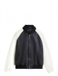 Tommy Hilfiger - Dc Leather Varsity Bomber - Nahk - M