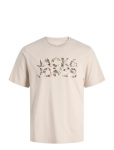 Jack & Jones - Jjejeff Logo Tee Ss Sn - L&uuml;hikeste varrukatega - S