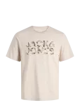 Jack & Jones - Jjejeff Logo Tee Ss Sn - L&uuml;hikeste varrukatega - S