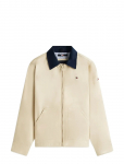 Tommy Hilfiger - Contrast Collar Cotton Jacket - Kerged jakid - 128