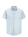 Jack & Jones - Jjesummer Linen Blend Shirt S/S Sn - L&uuml;hikeste varrukatega s&auml;rgid - L