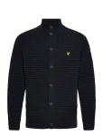 Lyle & Scott - Button Through Funnel Neck Jumper - Kardiganid - XS