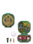 Polly Pocket - Micro Dolls And Playset, Collector Wicked Compact With Hat And Bubble Accessories - Nukumajad - ONE SIZE