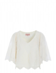 Hunk&oslash;n - Lulu Lace Blouse - L&uuml;hikeste varrukatega - XXL