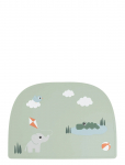 Done By Deer - Silicone Placemat Playground Green - Beebide lauamatid - 38X 26.5CM