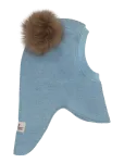 Huttelihut - Balaclava Wool Alpaca Pompoms - Maskm&uuml;tsid - 52\2-4Y