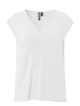 Pieces - Pckamala Lace V-Neck Tee Jrs Noos Bc - L&uuml;hikeste varrukatega - XS