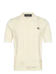 Fred Perry - Tonal Vertical Stripe Shirt - L&uuml;hikeste varrukatega kootud polos&auml;rgid - XXL