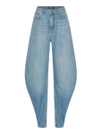 ROTATE - Draped Barrel Leg Jeans - Barrel-teksad - 31
