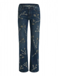 OW Collection - Nova Embellished Denim Jeans - Sirged ja klassikalised - M