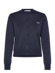 Maison Kitsune - Baby Fox Patch Regular Cardigan - Kardiganid - XS