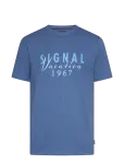 SIGNAL - Finnsi Front Print Tee + - L&uuml;hikeste varrukatega - L