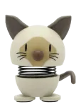 Hoptimist - Hoptimist Siamese Xs Beige - Figuurid ja skulptuurid - 4.3X4.8X5.7CM x 4.3