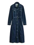 Gant - Belted Denim Midi Dress - Teksakleidid - 42