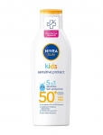 Nivea - Kids Sensitive Protect Sun Lotion Spf 50+ - Kids - 200 ML