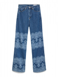 Vero Moda - Vmtessa Hr Wide Laser Dnm Jeans Ra3054 - Laiad - 32 x 32