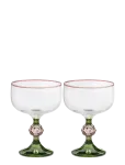 Anna + Nina - Evy Cocktail Glass Set Of 2 - Kokteiliklaasid - 9X 9X 13CM