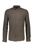 Lindbergh - Brushed Twill Shirt L/S - Flanellist s&auml;rgid - M