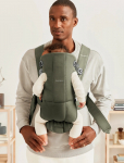 BabyBj&ouml;rn - Babybj&ouml;rn Baby Carrier Mini, Woven, Dark Green - Baby Carries - ONE SIZE
