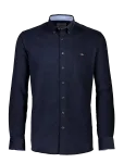 Bison - Fine Corduroy Shirt L/S - Velvets&auml;rgid - M