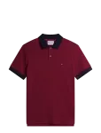 Tommy Hilfiger - Interlock Plackt Detail Reg Polo - L&uuml;hikeste varrukatega - L