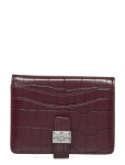 Ganni - Slim Card Holder Croco - Kaarditaskud - ONE SIZE