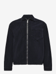 7 For All Mankind - Zip Overshirt Navy - Bomber-jakid - S
