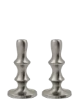 House Doctor - Candle Stand, Hdreese, Silver Finis - K&uuml;&uuml;nlajalad - H:16CM.XS:3CM.XL:8.5C