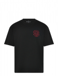 Edwin - Bolton T-Shirt - Grey Marl/White - L&uuml;hikeste varrukatega - L