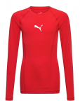 PUMA - Liga Baselayer Tee Ls Jr - Baselayer Tops - 116