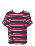 Missya - Softness Stripe Ss T-Shirt - L&uuml;hikeste varrukatega - XS