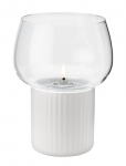 RIG-TIG - Hygge Hurricane White - Candlesticks & Tealight Holders - H16.0CM 12