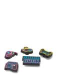 Crocs - Lights Up Neon Gamer 5 Pack - Jalatsitarvikud - ONE SIZE