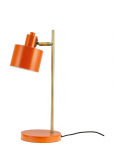 Dyberg Larsen - Ocean Orange/ Messing Bordlampe - Laualambid - H43CM