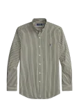 Polo Ralph Lauren - Slim Fit Striped Stretch Poplin Shirt - Vabaaja - XL