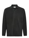 Lindbergh - V-Neck Jacquard Polo L/S - Pikkade varrukatega kootud polos&auml;rgid - M