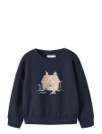 Name It - Nmfvismas Ls Nreg Sweat Bru - Dressipluusid - 98