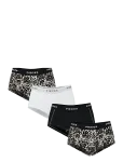 Pieces - Pclogo Lady 4 Pack Aop/Solid Noos Bc - Alusp&uuml;ksid - XS