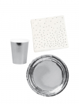 Joker - Silver Party Pack - Laste s&uuml;nnip&auml;ev - ONE SIZE
