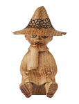 Dsignhouse Moomin - Snufkin Oak Figurine Made By Hand - Puidust kujud - 9 CM