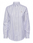 Polo Ralph Lauren - Stretch Slim Fit Striped Oxford Shirt - Pikkade varrukatega - 34