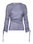 STINE GOYA - 2245 Dry Jersey, Wrap Front Gathere - Pikkade varrukatega - XXS