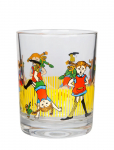 Pippi Langstr&oslash;mpe - Drinking Glass 2Dl Pippi Longstocking - Cups - 20 CL