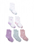 New Balance - Youth Active Crew Socks 6 Pack - Sokid - L