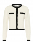 Gestuz - Gzalpha Ls Contrast Cardigan - Kardiganid - XL