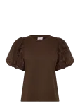 Vila - Visimonia O-Neck S/S Top/1 - L&uuml;hikeste varrukatega - S