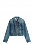 Tommy Jeans - Pleated Trucker Jacket Ci2037 - L&uuml;hikesed teksap&uuml;ksid - XS