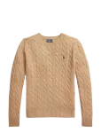 Polo Ralph Lauren - Cable Wool-Cashmere Crewneck Sweater - Džemprid - XS