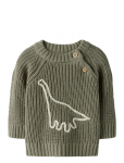 Lil'Atelier - Nbmemlen Emb Ls Knit Lil - Pulloverid - 56